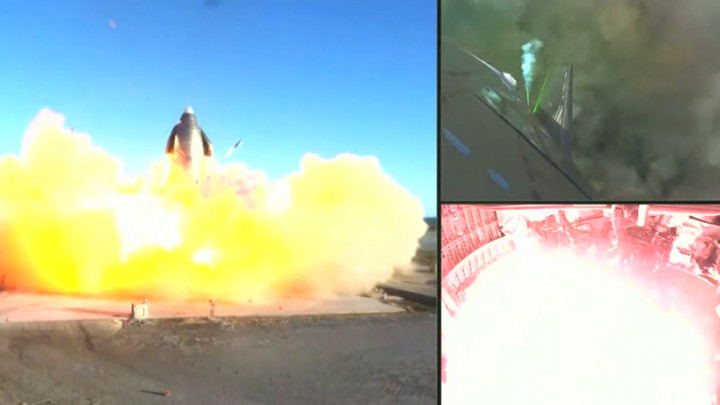 Momen Detik-detik Meledaknya Roket SpaceX