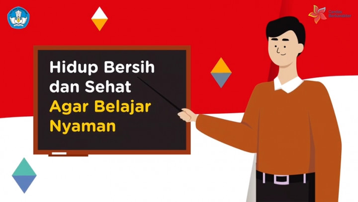Hidup Bersih dan Sehat Agar Belajar Nyaman