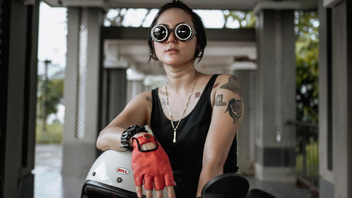 Poppy Sovia Gemar Motoran Sejak Kecil