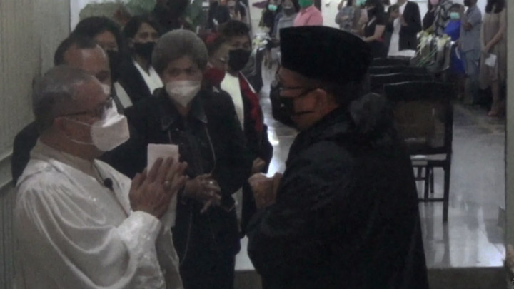 Sambangi Gereja Blenduk, Ini Pesan Menag Yaqut