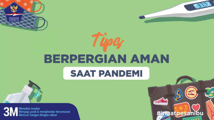 Tips Bepergian Aman Saat Pandemi