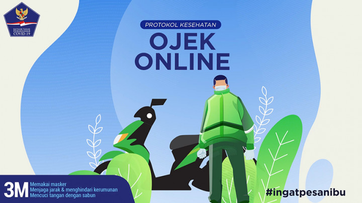 Tips Aman Naik Ojek Online di Masa Pandemi