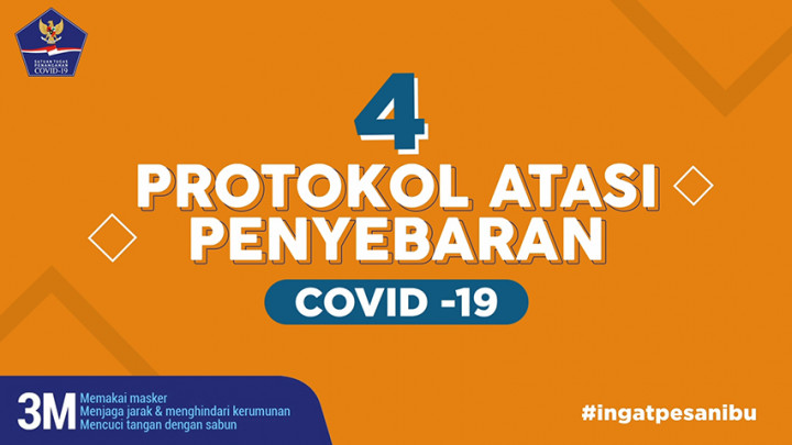 Empat Protokol Atasi Penyebaran COVID-19