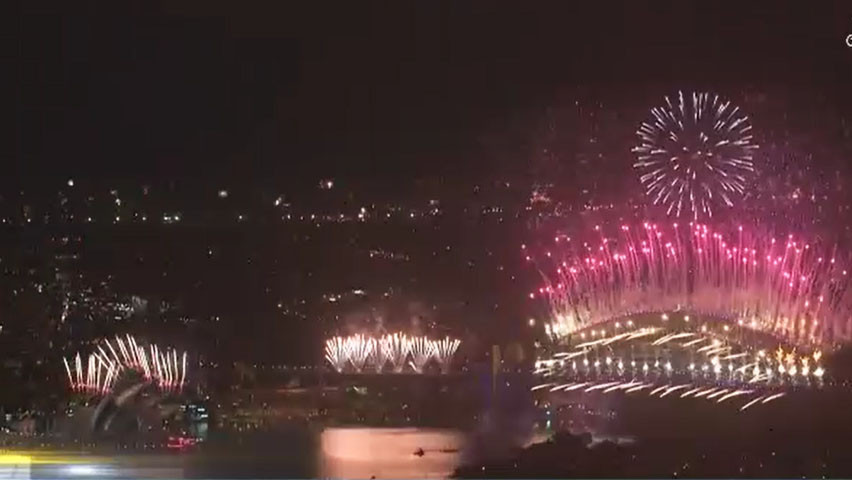Detik-detik Pergantian Tahun 2021 di Australia