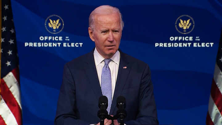 Joe Biden Minta Donald Trump Akhiri Kerusuhan