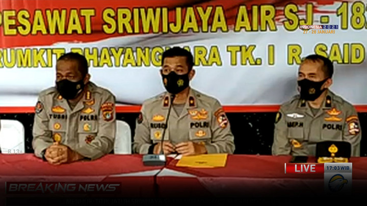 Tim DVI RS Polri Terus Identifikasi Bagian Tubuh Korban