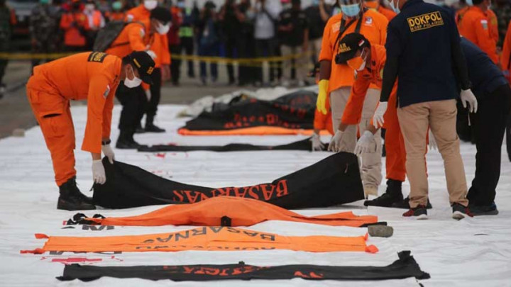 Tim DVI Kembali Berhasil Identifikasi 3 Korban Sriwijaya Air SJ-182