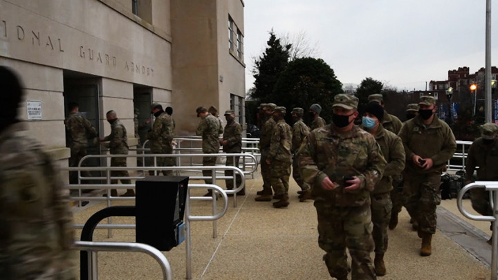 10 Ribu Tentara Disiagakan saat Pelantikan Joe Biden