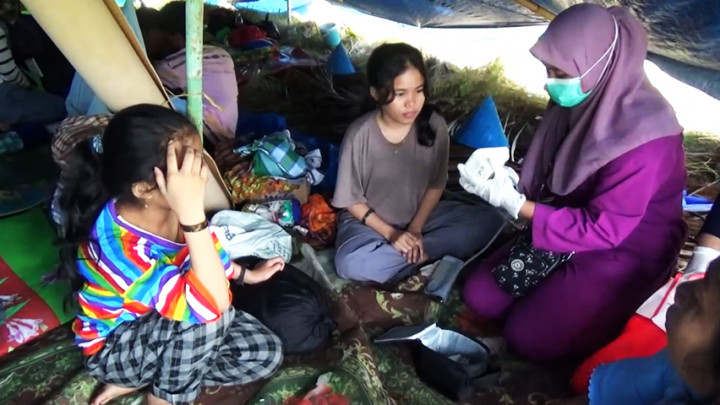 Pengungsi Gempa di Rangas Majene Mulai Terserang Penyakit