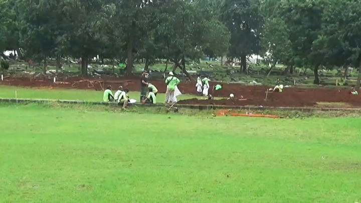 Pemprov DKI Kembali Buka Lahan Pemakaman Khusus COVID-19