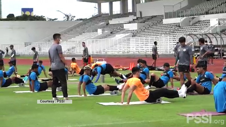 Timnas U-22 Jalani Latihan Perdana Persiapan SEA Games 2021