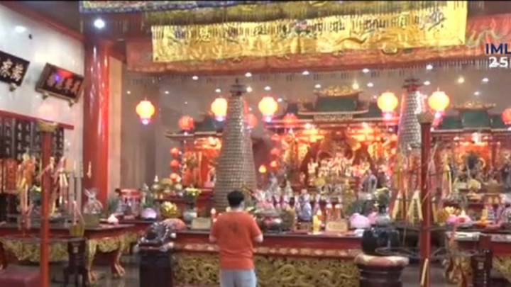 Pandemi COVID-19, Perayaan Imlek di Makassar Terlihat Sepi