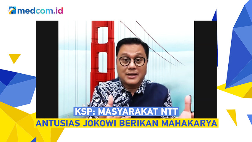Soal Kerumunan di NTT, KSP: Warga Ingin Berterima Kasih ke Presiden