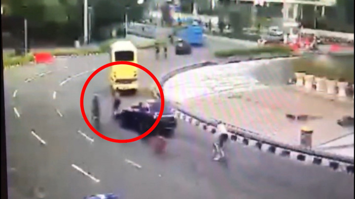 Pelaku Tabrak Lari Pesepeda di Bundaran HI Ditangkap