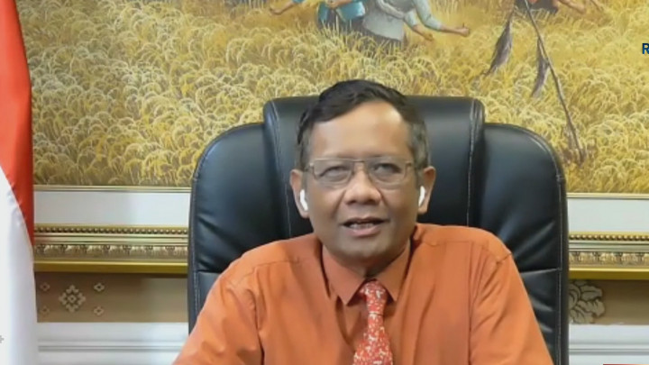 Disebut di Eksepsi Rizieq Shihab, Mahfud MD: Tidak Masalah