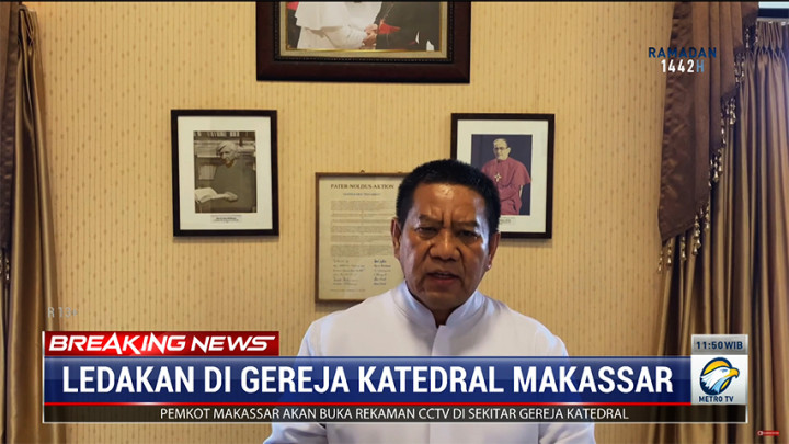 Keuskupan Agung Makassar Minta Para Pastor dan Umat Tetap Tenang