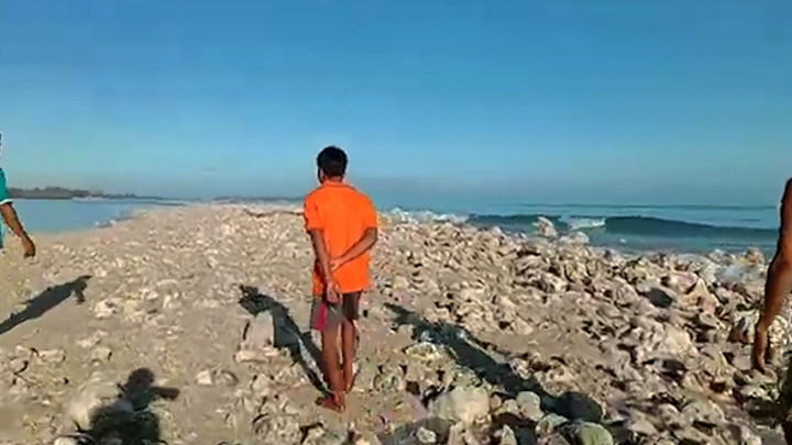 Muncul Pulau Baru Usai Badai Siklon Tropis Seroja Terjang NTT