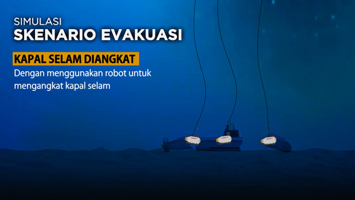 Evakuasi KRI Nanggala-402 akan Dilakukan Secara Bertahap