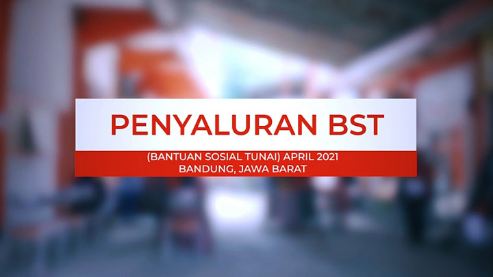Penyaluran BST di Bandung