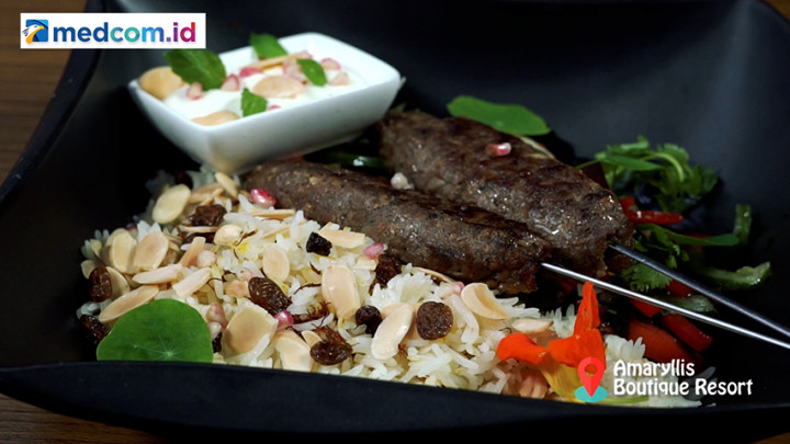 Iftar: Beef Kebab dengan Basmati Rice