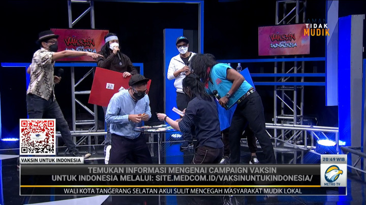 Vaksin Slank untuk Indonesia - Edho Zell Main Game dengan Slank