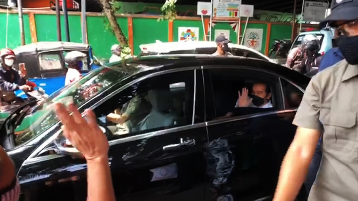 Jokowi Tinjau Situasi Ibu Kota Jelang Idulfitri