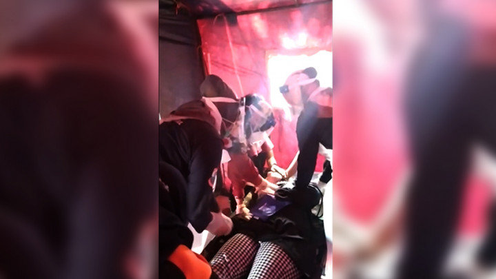 Menolak Diputar Balik Petugas, Pemudik Tiba-tiba Kesurupan