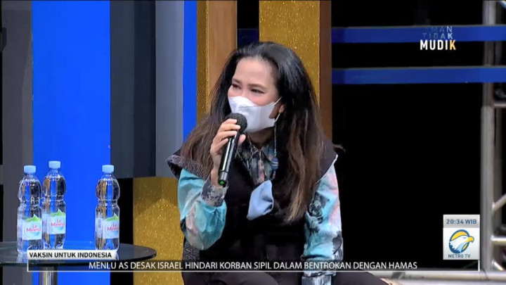 Vaksin Slank untuk Indonesia - Cerita Kedekatan Oppie Andaresta dengan Slank, Oppie: Kaka Jarang Mandi