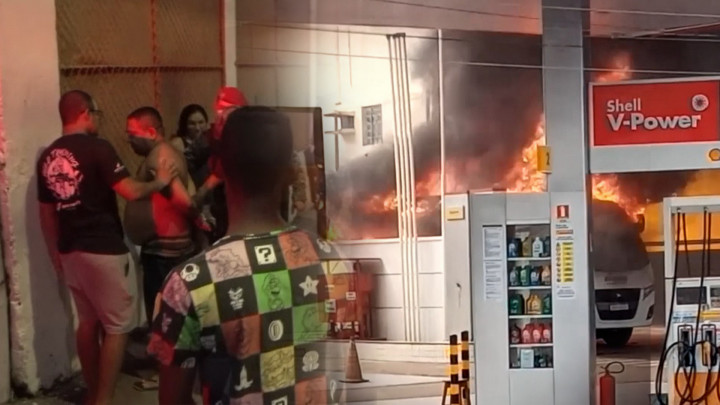 Gangster Mengacaukan Kota di Brazil