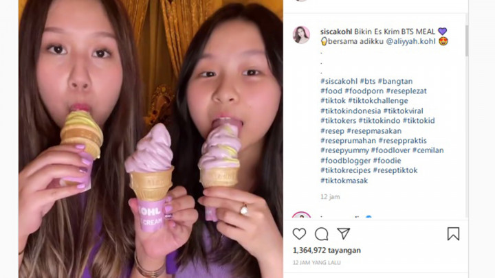 Aksi Sisca Kohl Borong BTS Meal Hebohkan Netizen