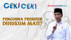 [Ceki-ceki] Benarkah Penghina Presiden Jokowi Divonis Hukuman Mati? Simak Faktanya