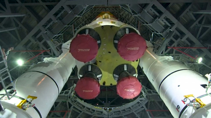 NASA Rilis Video Time Lapse Space Launch System