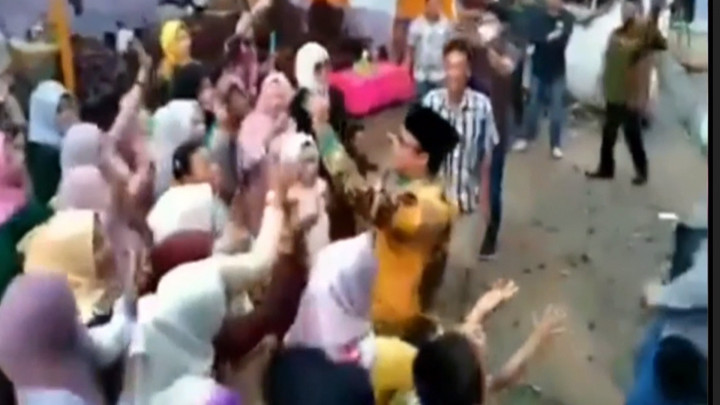 Permintaan Maaf Wagub Lampung Tengah Soal Viralnya Video Joget Tanpa Masker