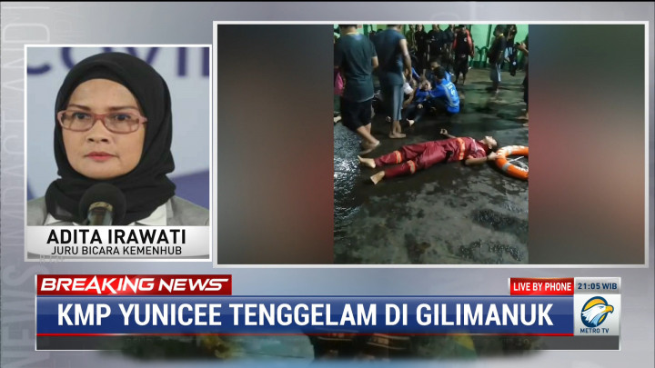 44 Penumpang KMP Yunicee Sudah Dievakuasi