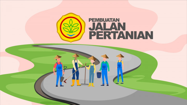 Wujudkan Pemulihan Ekonomi Nasional, Kementan Bangun 1.000 Jalan Pertanian