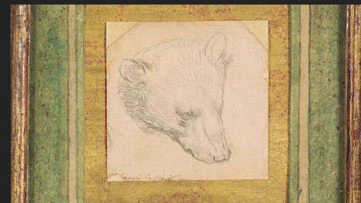 Wow! Lukisan Kepala Beruang Leonardo da Vinci Terjual Rp236 M