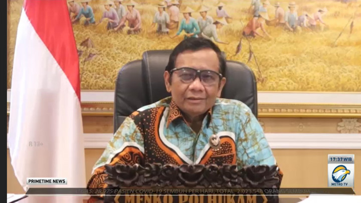 Mahfud MD Jawab Polemik Bantuan Oksigen ke India