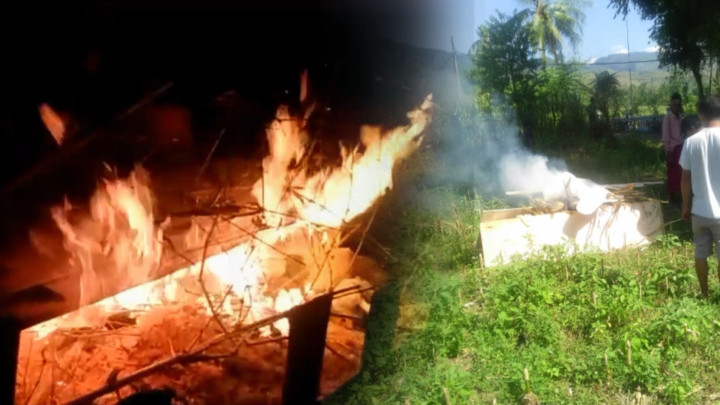 Dua hari Berturut-turut, Warga Ambil Paksa Jenazah dan Bakar Peti Jenazah Covid-19