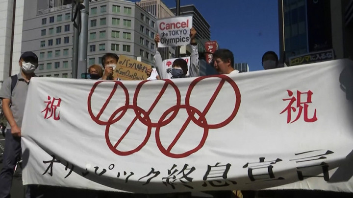 Jelang Pembukaan, Warga Tokyo Protes Penyelenggaraan Olimpiade