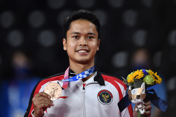 Anthony Sinisuka Ginting Sumbang Medali Perunggu untuk Indonesia