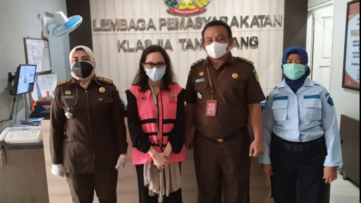 Eks Jaksa Pinangki Akhirnya Dijebloskan ke Lapas II A Tangerang