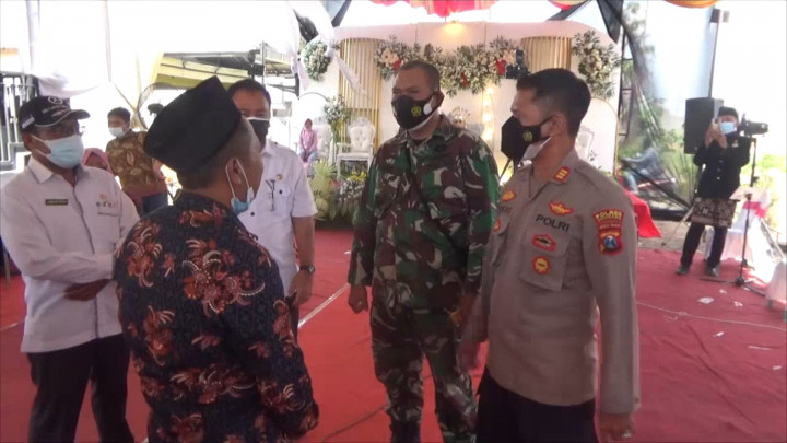 Timbulkan Kerumunan, Satgas Covid-19 Bubarkan Hajatan