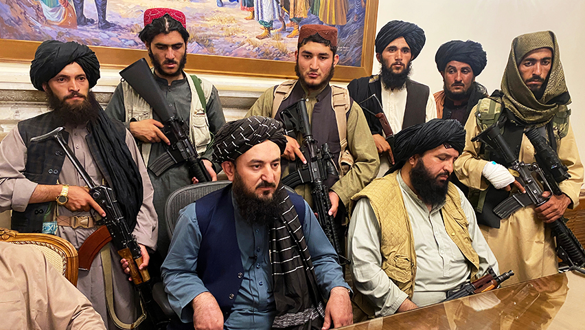 Taliban Kuasai Istana Kepresidenan saat Presiden Afghanistan Kabur