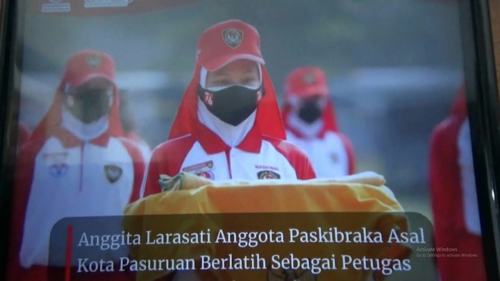 Kisah Anak Penjual Kerupuk Jadi Paskibraka Nasional