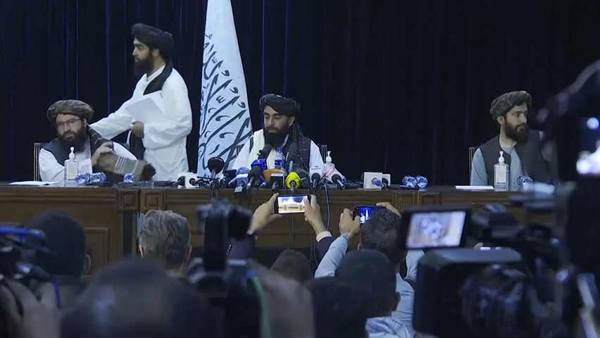 Muncul di Media untuk Pertama Kalinya, Taliban Nyatakan Tak Ingin Ada Permusuhan