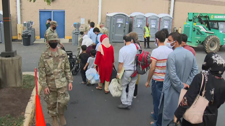 AS Evakuasi 11 Ribu Pengungsi Afghanistan dalam 36 Jam Terakhir