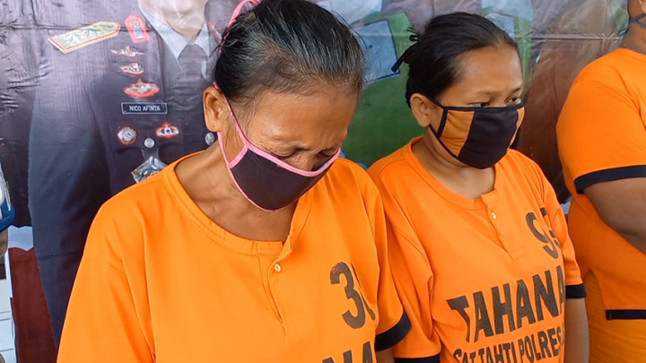 Polres Blitar Bebaskan Dua Ibu Pencuri Susu