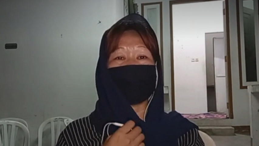 Rosadah Tahu Adiknya Jadi Korban Kebakaran Lapas Tangerang dari Wartawan