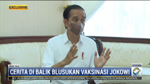 Presiden Jokowi Yakin Bisa Capai Target Vaksinasi
