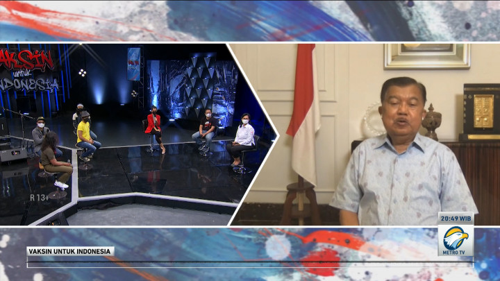 Vaksin Slank untuk Indonesia - Jusuf Kalla Beri Apresiasi untuk Pendonor